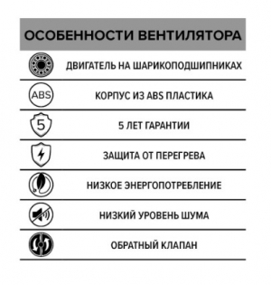 Вентилятор накладной ERA DiCiTi SILENT 5C champagne d125